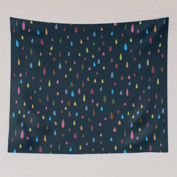 Item preview, Rainbow Raindrops at Midnight designed and sold by FrancesPoff.