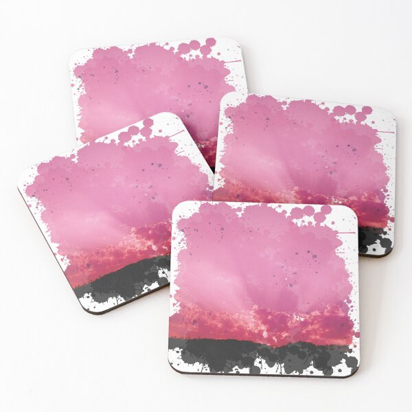 Item preview, Purple Sunset - Watercolor Painting designed and sold by Unaiza Khalid.