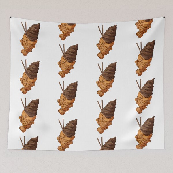 Item preview, Kawaii Chocolate Taiyaki designed and sold by kawaiisweet.