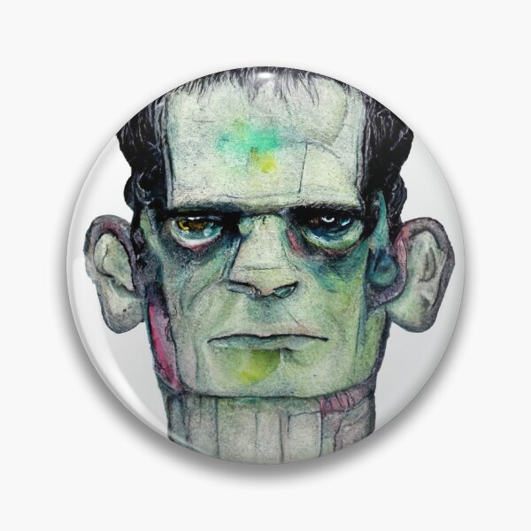 Item preview, Funny Watercolor Zombie Frankenstein Monster by Pixelista designed and sold by pixelista.