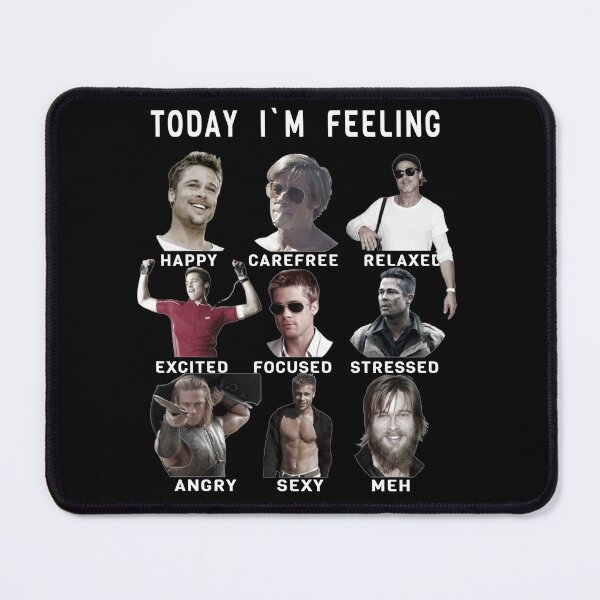 Item preview, Brad Pitt - Funny Feelings designed and sold by PAFDesign.