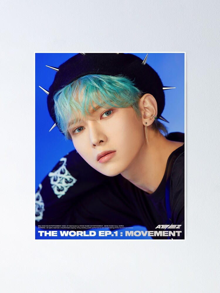 "Ateez Yeosang The World Ep.1: Movement " Poster for Sale by UnpopularM