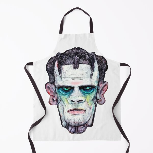 Item preview, Watercolor Zombie Frankenstein Monster designed and sold by pixelista.