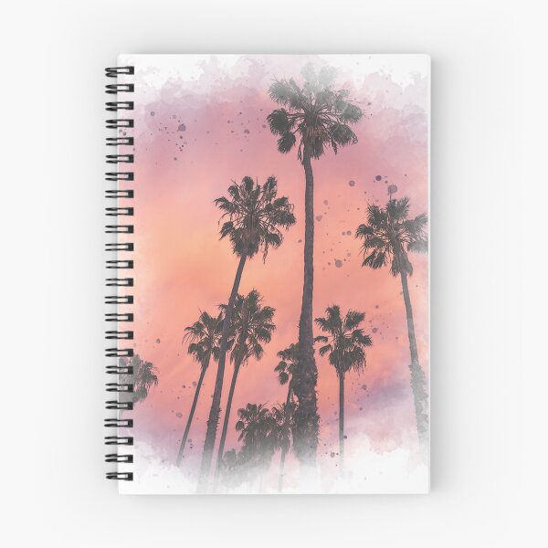 Item preview, Palm Trees Sunset - Watercolor Painting designed and sold by Unaiza Khalid.