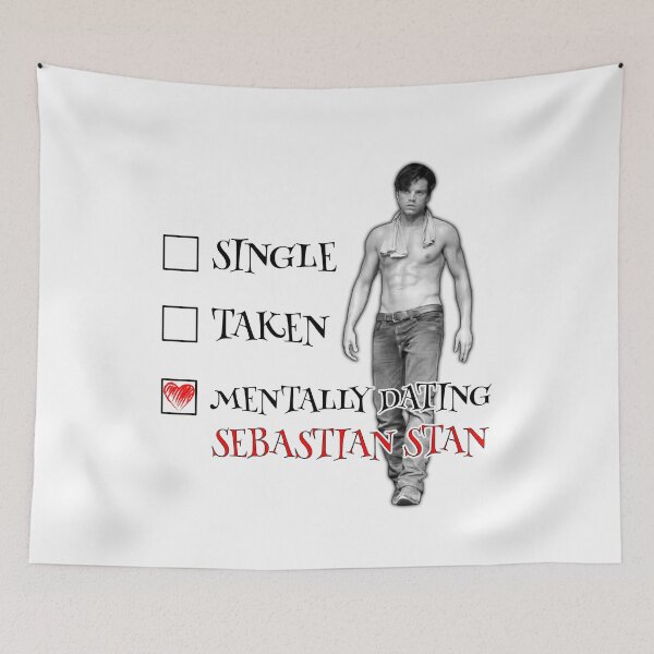 Item preview, Sebastian Stan Mentally Dating - Bucky Barnes designed and sold by PAFDesign.