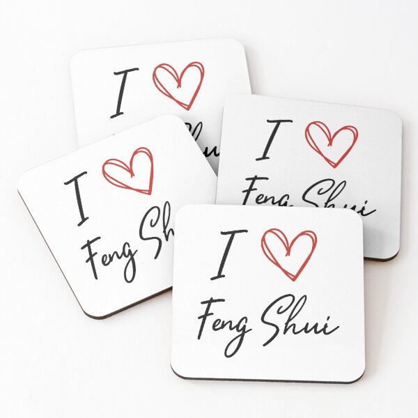 Item preview, I Love Feng Shui Slogan designed and sold by FengShuiLounge.