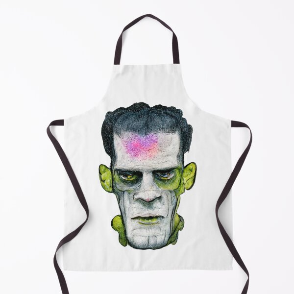Item preview, Watercolor Zombie Frankenstein Monster designed and sold by pixelista.