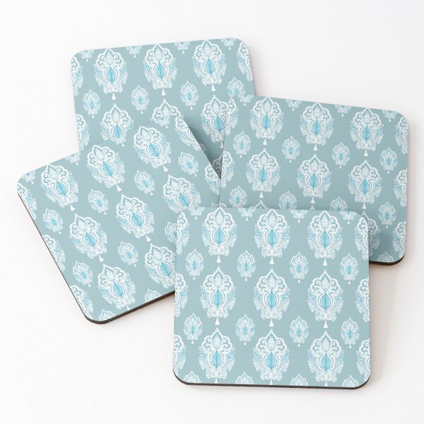 Item preview, Mughal Malibu textile pattern designed and sold by DreamKaracters.
