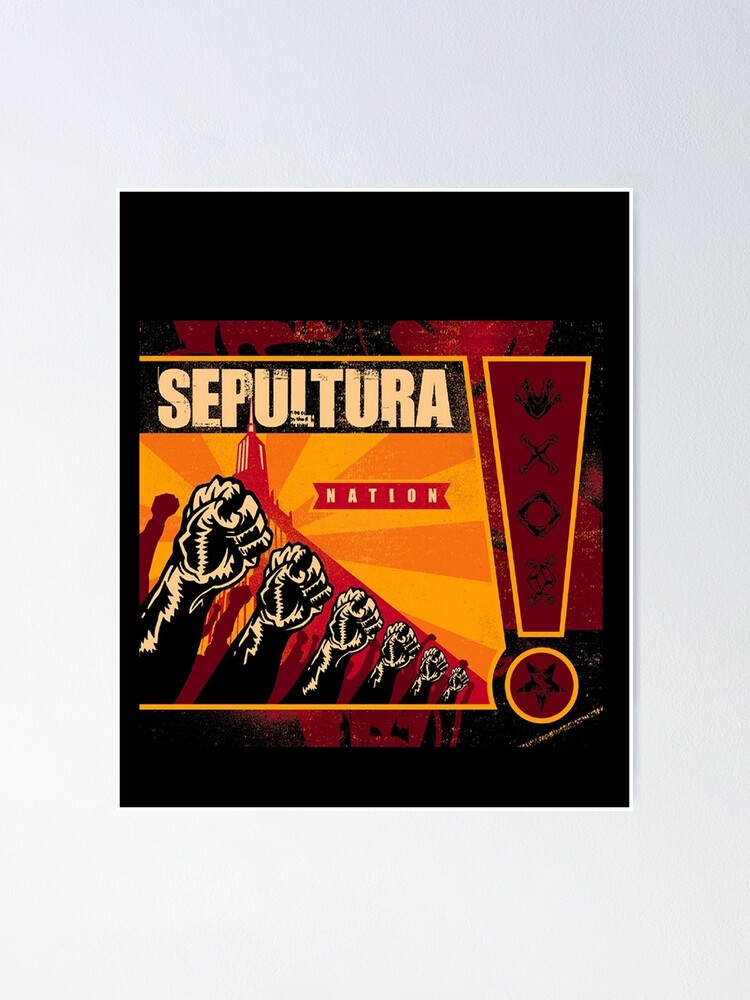 "Sepultura Nation Album Cover" Poster for Sale by michnaroal4 | Redbubble