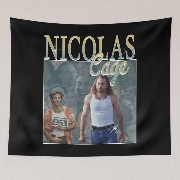 Item preview, Nicholas Cage Vintage - Nicolas Cage - Nick Cage - Nic Cage  designed and sold by PAFDesign.