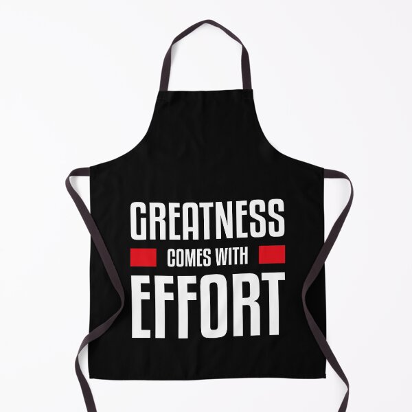 Item preview, Greatness comes with effort for daily motivational mindset designed and sold by TheLuckyShirts.