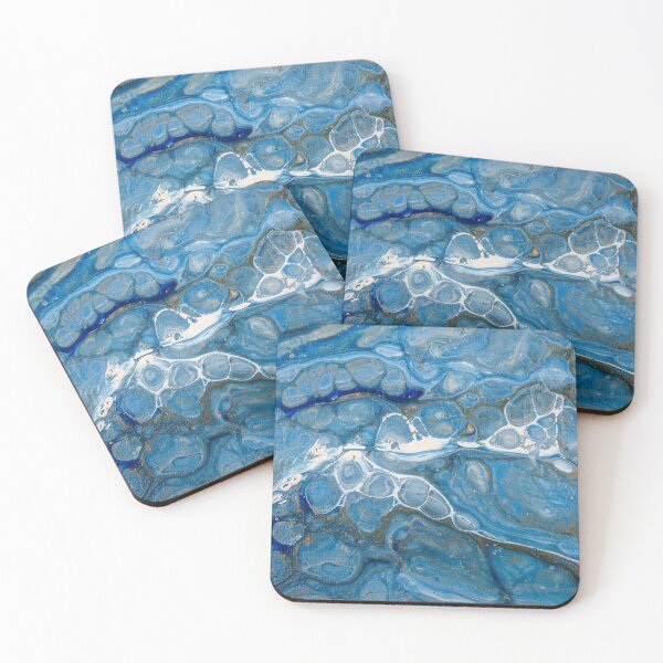 Item preview,  Abstract in Blues designed and sold by Dreamscape Eclectic .