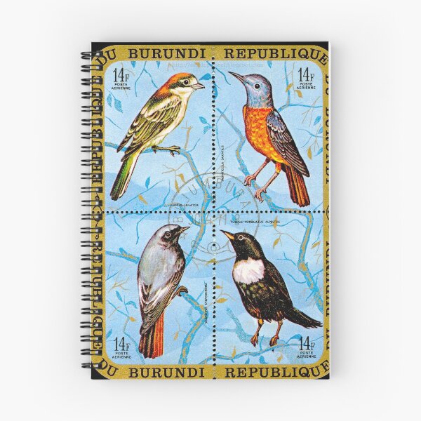 Item preview, Birds of Burundi Print designed and sold by Go-Postal.
