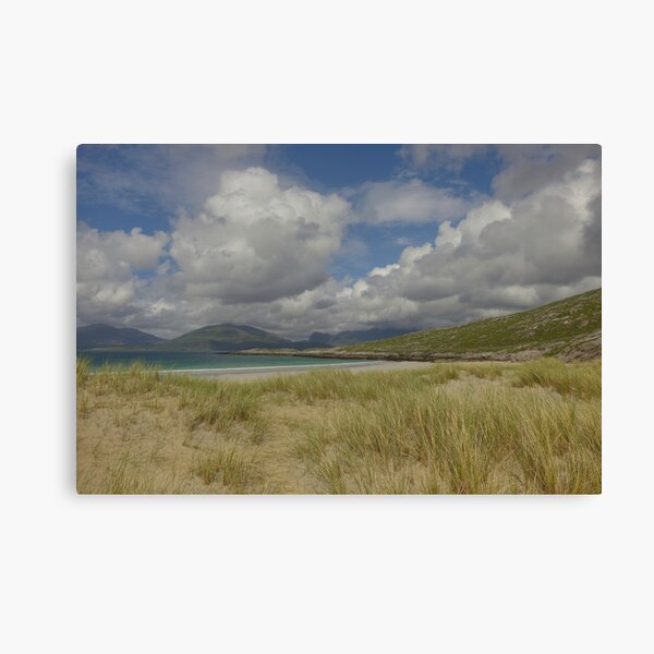 Luskentyre Sands, Isle of Harris, Scotland. Canvas Print
