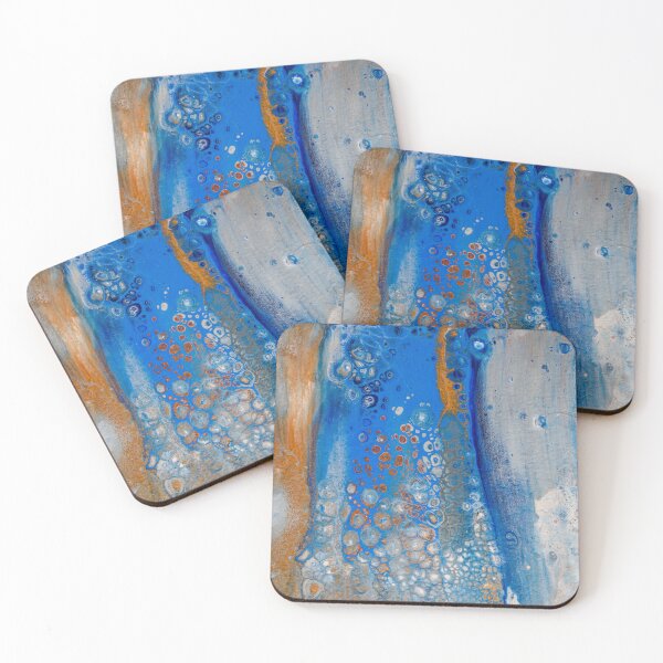 Item preview,  Abstract in Blues designed and sold by Dreamscape Eclectic .