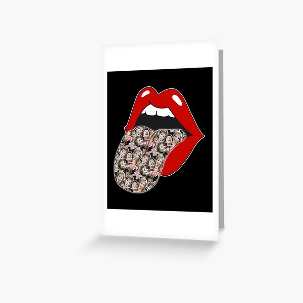 Judge Judy - Red Lips Mounted Print for Sale by PAFDesign