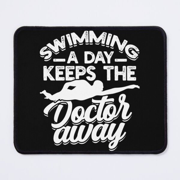 Item preview, Swimming A Day Keeps The Doctor Away Sport Essential T-Shirt designed and sold by ayeshadanaqws.