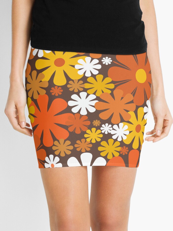 70s skirt 60s best sale