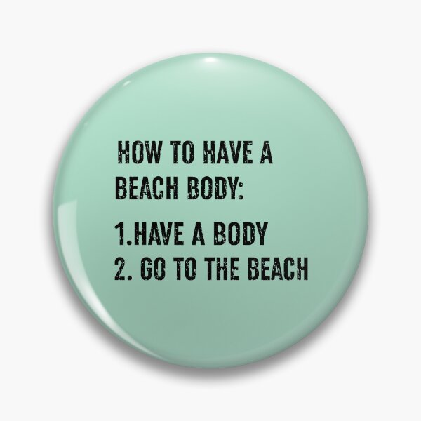 Item preview, How to Have A Beach Body-Black designed and sold by Moeez Javed.