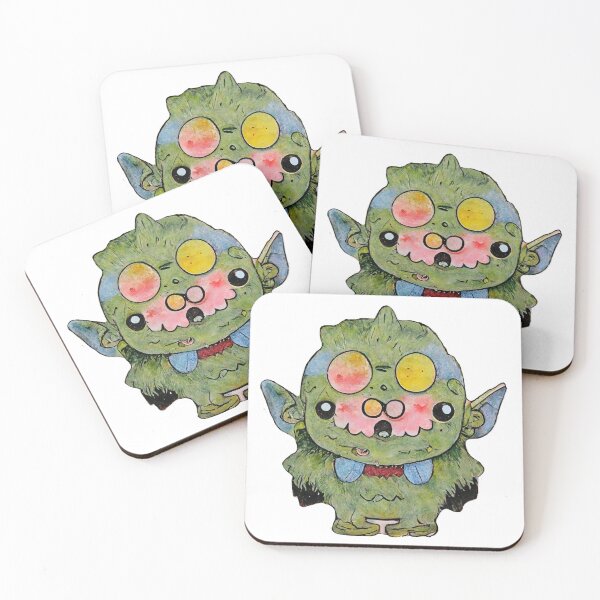 Item preview, Cute Funny Watercolor Zombie Monster  designed and sold by pixelista.