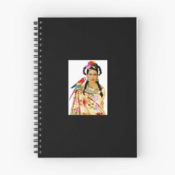 Item preview, Frida with Colorful Shawl and Parrot designed and sold by plohrthko.