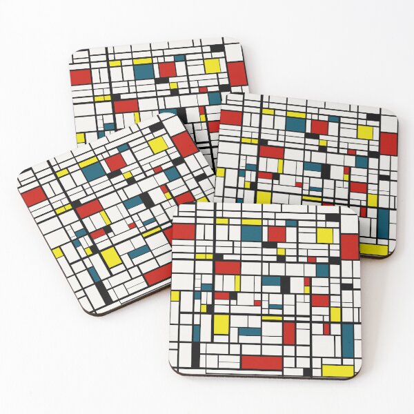 Item preview, Mondrian Style De Stijl #4 designed and sold by Texterns.