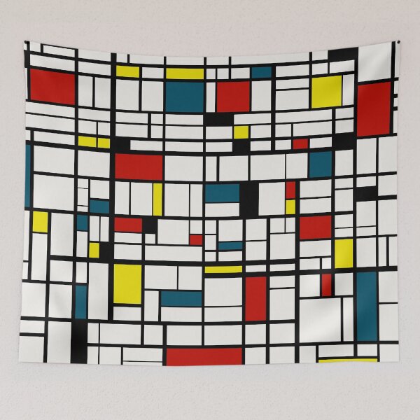 Item preview, Mondrian Style De Stijl #4 designed and sold by Texterns.