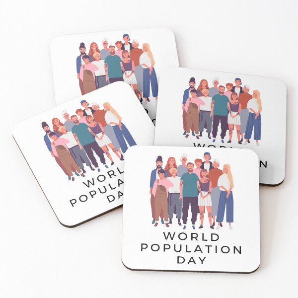 Item preview, world population day July 11 designed and sold by Onewalkdesign.