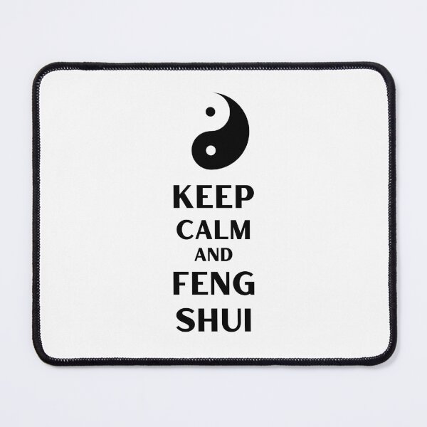 Item preview, Keep Calm And Feng Shui Slogan designed and sold by FengShuiLounge.
