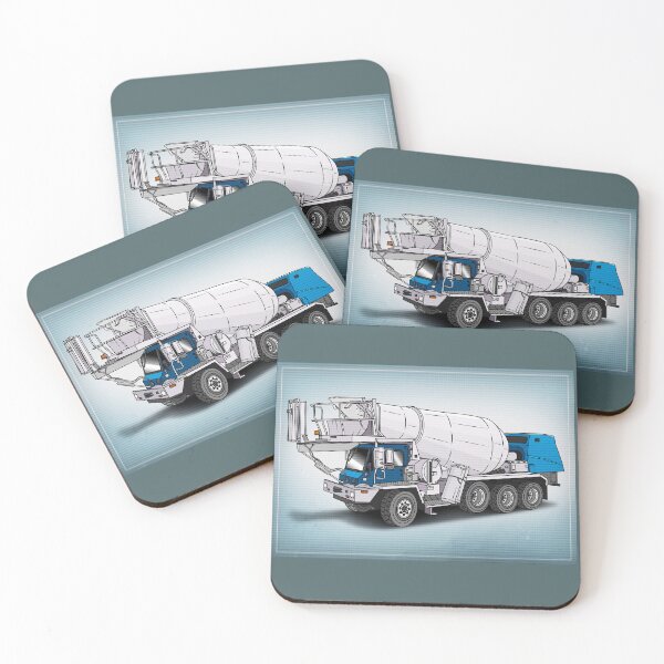 Item preview, Cement Truck Blueprint designed and sold by JDM Guyvit.