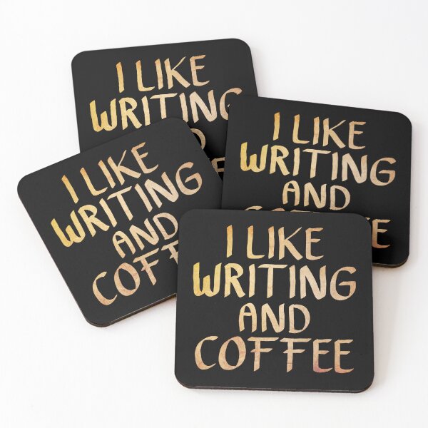 Item preview, I like Writing and Coffee  designed and sold by ACC .