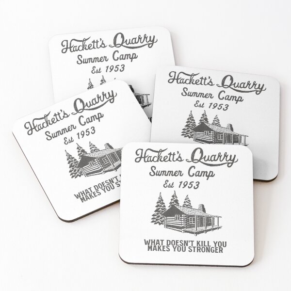 Item preview, Hackett's Quarry Summer Camp - What doesn't kill you makes you stronger! designed and sold by The Cosmic Turtle.
