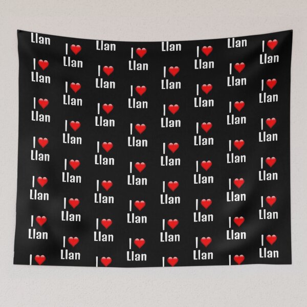 Item preview, I love Heart Llan designed and sold by Aurorapod.
