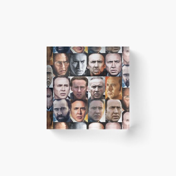 Item preview, Nicholas Cage Faces Pattern - Nicolas Cage - Nick Cage Nic Cage designed and sold by PAFDesign.