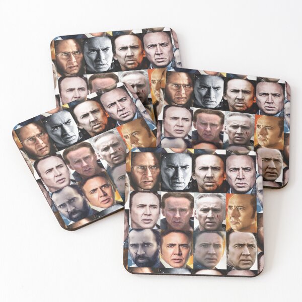 Item preview, Nicholas Cage Faces Pattern - Nicolas Cage - Nick Cage Nic Cage designed and sold by PAFDesign.