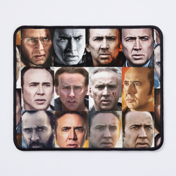 Item preview, Nicholas Cage Faces Pattern - Nicolas Cage - Nick Cage Nic Cage designed and sold by PAFDesign.