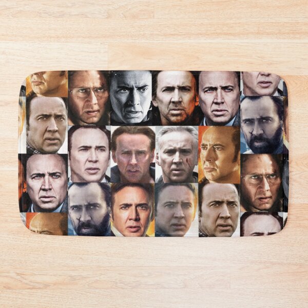 Item preview, Nicholas Cage Faces Pattern - Nicolas Cage - Nick Cage Nic Cage designed and sold by PAFDesign.