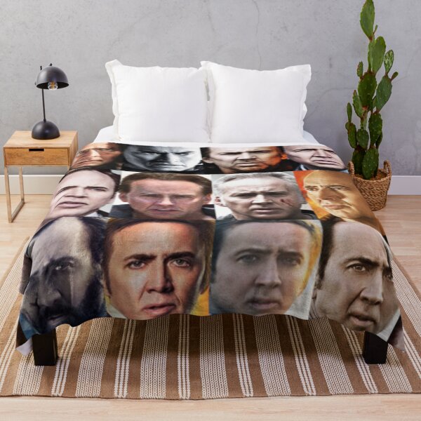 Item preview, Nicholas Cage Faces Pattern - Nicolas Cage - Nick Cage Nic Cage designed and sold by PAFDesign.