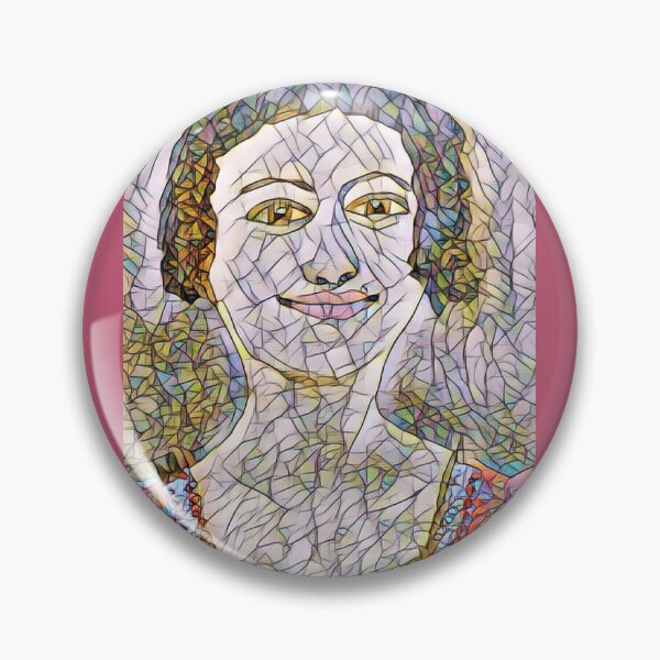 Item preview, Mosaic vintage lady  designed and sold by NewPages.