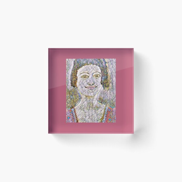 Item preview, Mosaic vintage lady  designed and sold by NewPages.