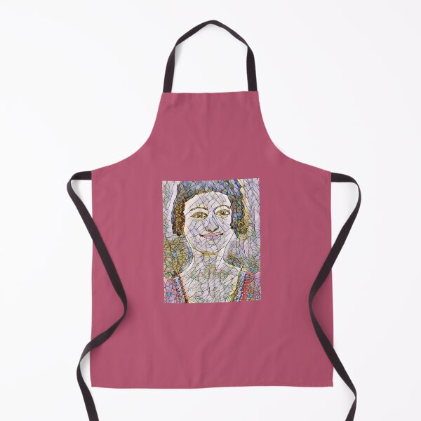 Item preview, Mosaic vintage lady designed and sold by NewPages.