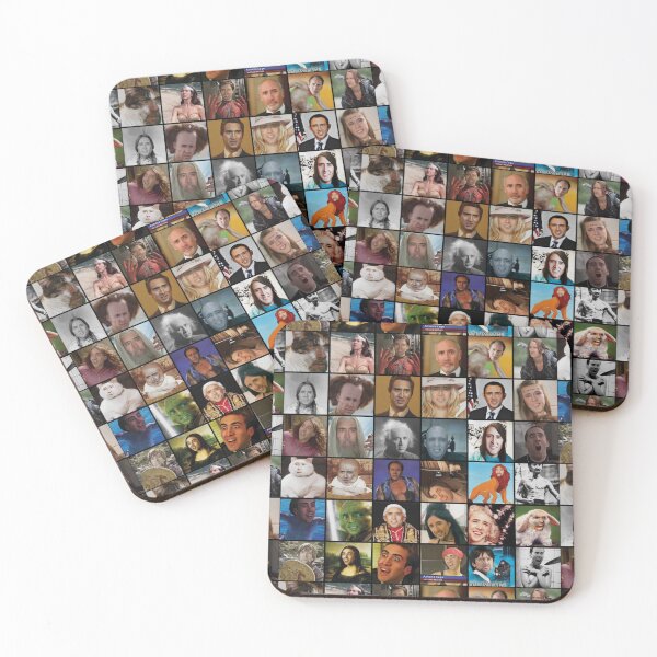 Item preview, Nicholas Cage Pattern - Nicolas Cage - Nick Cage Nic Cage designed and sold by PAFDesign.