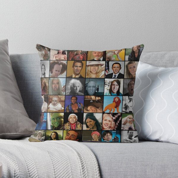 Nic cage 2024 pillow case