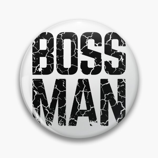 Item preview, BOSS MAN distressed 4 designed and sold by KingsManKind.