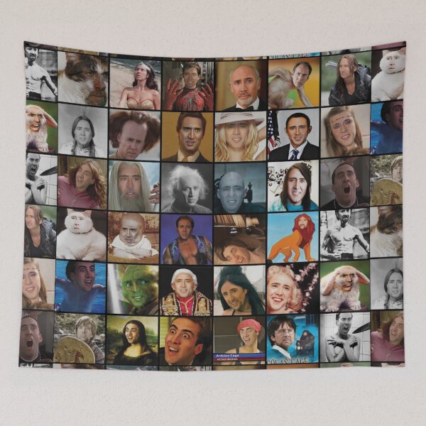 Item preview, Nicholas Cage Pattern - Nicolas Cage - Nick Cage Nic Cage designed and sold by PAFDesign.