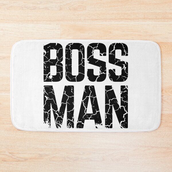 Item preview, BOSS MAN distressed 4 designed and sold by KingsManKind.