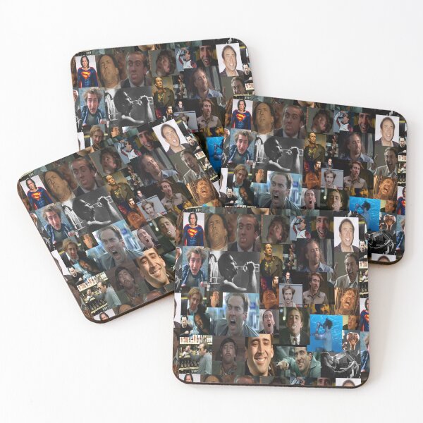 Item preview, Nicolas Cage Pattern - Nicholas Cage - Nick Cage Nic Cage designed and sold by PAFDesign.