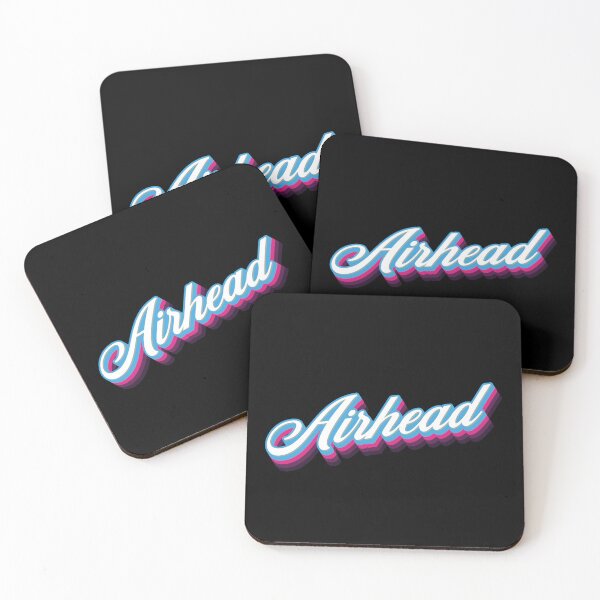 Item preview, Airhead - 80s Sarcastic Quote designed and sold by Whimsical  Thinker.