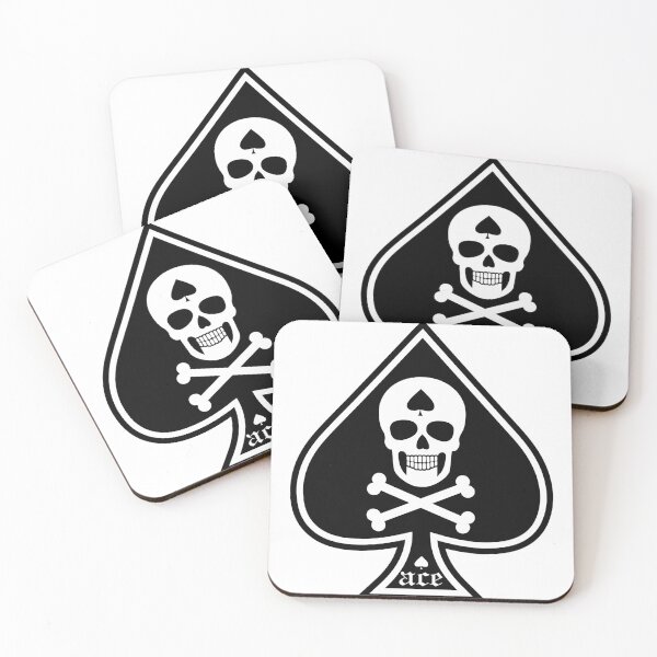 Item preview,  ace of spades with skull designed and sold by amid999.