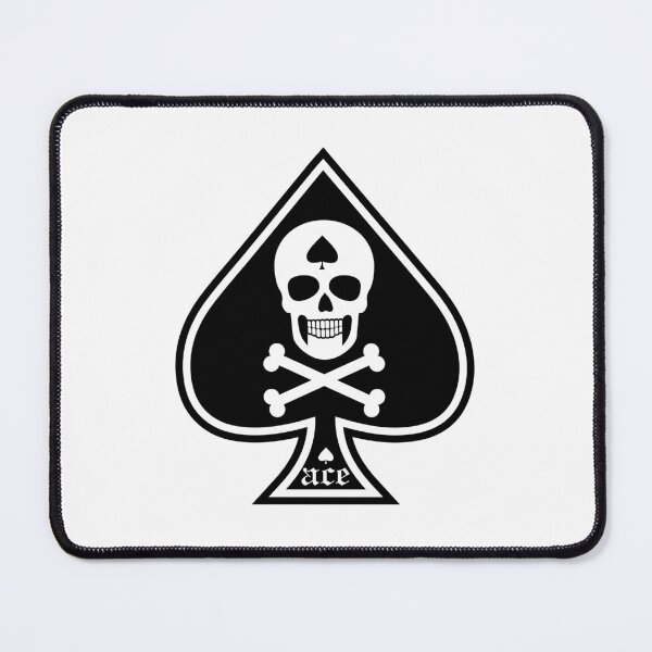 Item preview, ace of spades with skull designed and sold by amid999.